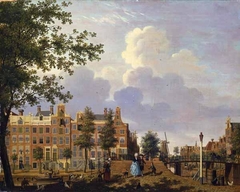 The Prinsengracht, Amsterdam by Isaac Ouwater