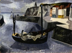 The Quay, Dieppe by Christopher Wood