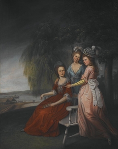 The Ramsay-Polk Family at Carpenter's Point, Cecil County, Maryland by James Peale