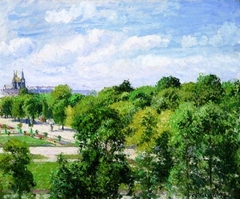 The Tuileries Gardens, Summer