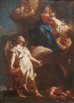 The Virgin Appearing to the Guardian Angel by Giovanni Battista Piazzetta