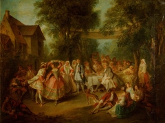 The Wedding Breakfast by Nicolas Lancret