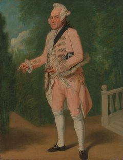 Thomas King in "The Clandestine Marriage" by George Colman and David Garrick by Samuel De Wilde
