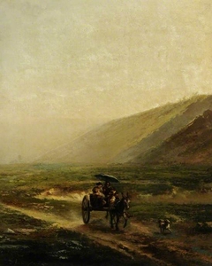 Travellers on a Showery Day by Émile Henry