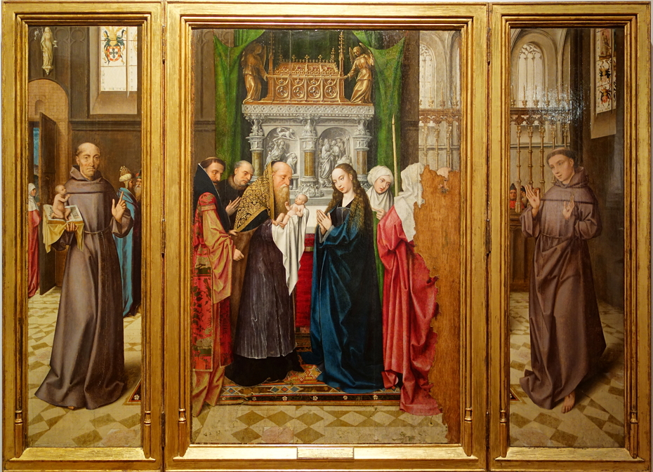 Triptych of the Presentation of Jesus in the Temple