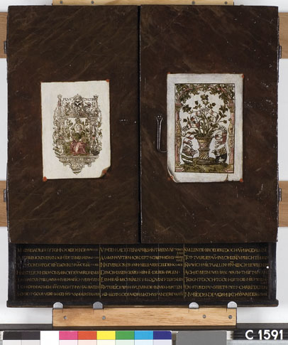 Triptychon, Gedächtnistafel für Mathijs van der Straten