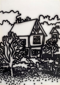 Tudor House, Fitzroy Gardens by Howard Arkley