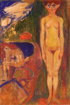 Two Women. Symbolic Study by Edvard Munch