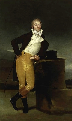 Marqués de San Adrián by Francisco de Goya
