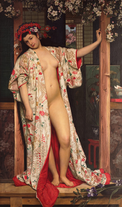 La Japonaise au bain by James Tissot