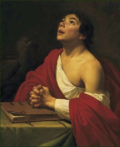 Johannes de Evangelist by Jan van Bijlert