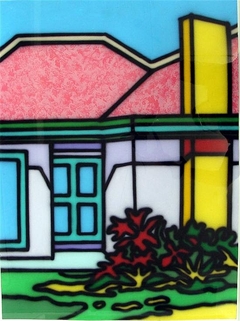 Untitled (Suburban House) by Howard Arkley