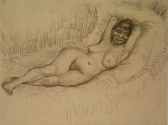 Study for 'Reclining Female Nude'