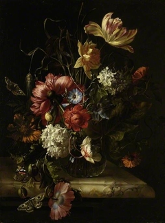Vase of flowers by Anna Ruysch