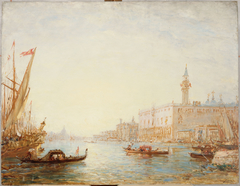 Venise, le Palais des Doges by Félix Ziem