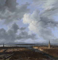 View of Amsterdam by Jacob van Ruisdael