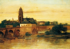 View of Frankfurt am Main by Gustave Courbet