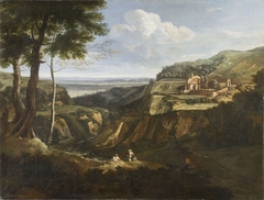 View of the Hermitage of Camaldoli near Frascati