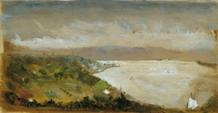 View of the Hudson River from the Catskills by Stanford White