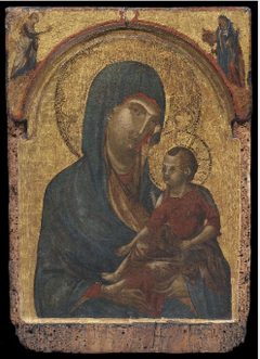 Virgin and Child with Annunciation