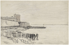 Wallen te Vlissingen by Adolf le Comte