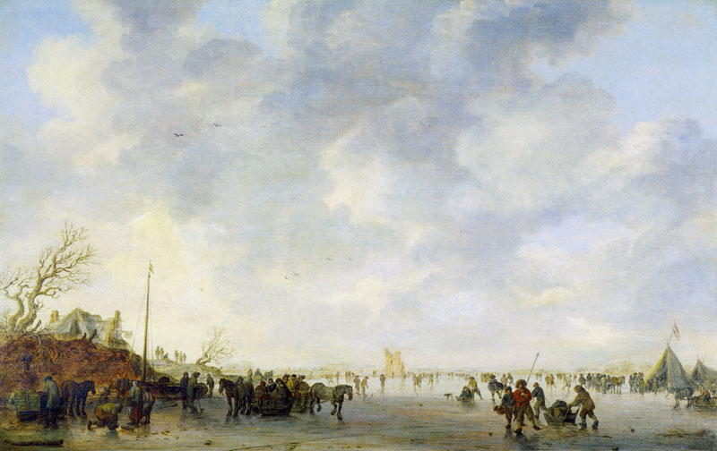 Winter Landscape with Huys te Merwede
