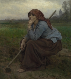 Young Peasant Girl with a Hoe