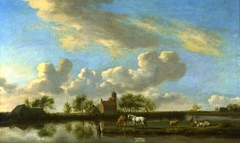 A Flat Canal Landscape