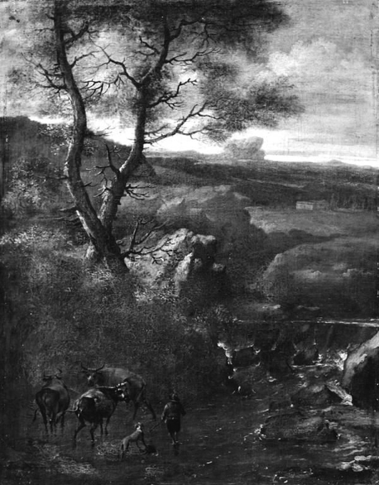 "A Landscape With Cattle" Nicolaes Pieterszoon Berchem - Artwork On USEUM