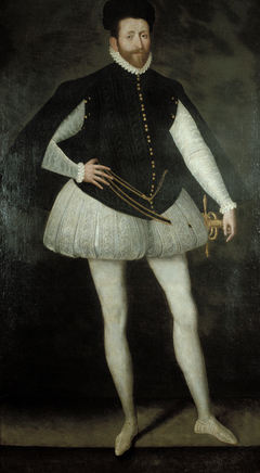 A Nobleman of the Valois Court by François Clouet