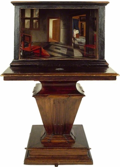 A Peepshow with Views of the Interior of a Dutch House by Samuel van Hoogstraten