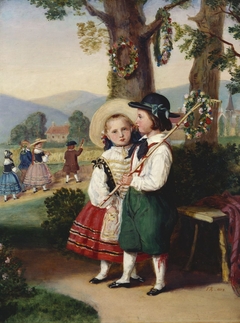 A Scene from 'Der Hahnenschlag' by Queen Victoria