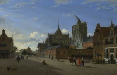 A View in Cologne by Jan van der Heyden