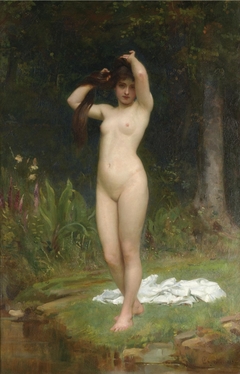 A Woodland Nymph by Philip Hermogenes Calderon