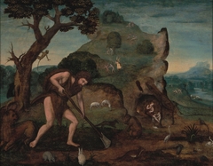 Adam's Labour after the Fall of Man by anonymous painter