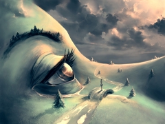 After the rain by Cyril Rolando