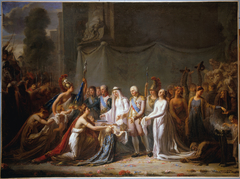 Allégorie de l'entrée de Louis XVIII à Paris, le 3 mai 1814 by Anonymous