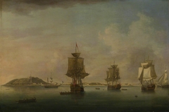 Attack on Goree, 29 December 1758 by Dominic Serres