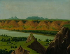 Big Bend on the Upper Missouri, 1900 Miles above St. Louis by George Catlin
