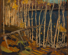 Blue Lake: Sketch for "In the Northland" by Tom Thomson