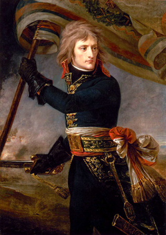 Bonaparte at the Bridge of Arcole 1796/11/17 by Antoine-Jean Gros