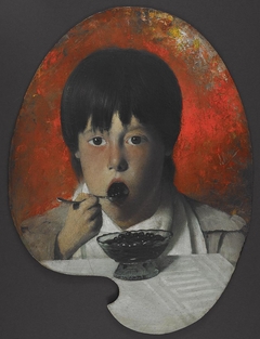Boy Eating Berries by Joseph Decker