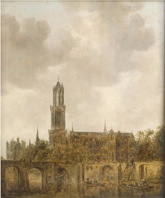 Cathedral of Utrecht by Jan van Goyen