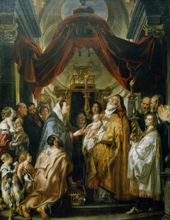 Christ among the doctors by Jacob Jordaens