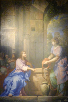 Christ and the Samaritan Woman by Jacques Stella