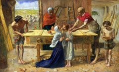 Christ in the House of His Parents by John Everett Millais