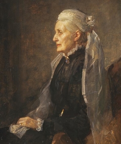 Christina Wilson, Mrs Thomas Steven, 1827 - 1913. by James Guthrie
