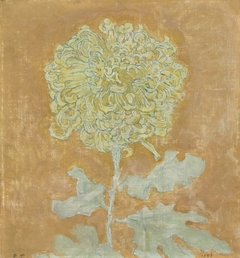 Chrysanthemum by Piet Mondrian