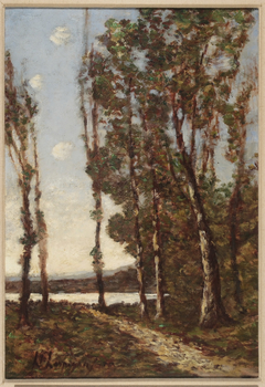 Clairière dans la forêt by Henri Harpignies