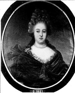 Clara Magdalena de Haze (1677-1710). Echtgenote van Abraham by anonymous painter